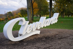 cleveland sign